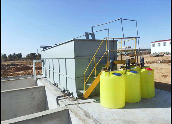 自动化污水处理设备客户现场图